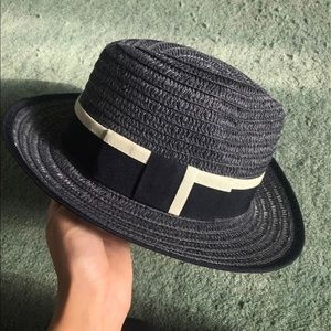 Halogen Navy Hat NWT